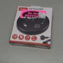GPX PC332B Portable CD Player with Anti-Skip Protection, FM Radio and Stereo Earbuds - Black