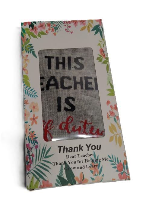If You Can Read This This Socks For Women Teacher Off Duty Gift Socks