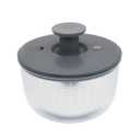KitchenAid 7.38 qt Pump Salad Spinner and Fruit Washer with Serving Bowl, Charcoal