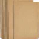 Bright Creations Chipboard Art Boards for Painting & Crafts - 8 x 10 in, 1/4 in Thick, 12-Pack - Warp-Resistant Backing Boards for Canvas Painting & Craft Supplies