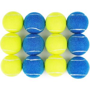 Prime Pets Dog Tennis Balls 12 Pack, 2.5 Durable High-Bounce Tennis Balls for Dogs, Dog Toy Ball for Fetch & Training, Outdoor & Indoor Interactive Dog Ball for Small and Medium Dogs