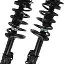KUSATEC 172200 172199 Front Pair Complete Struts Shock Absorber fit for Chevy Malibu 2004-2012, Pontiac G6 2005-2010, Saturn Aura 2007-2009, Struts with Coil Spring Assemblies