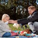 Johnson's Baby Hand & Face Baby Sanitizing Cleansing Wipes for Travel and On-The-Go, No More Tears Formula, Paraben and Alcohol Free, 25 ct, Case of 4 (White)