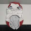 Lelepet Dog Coat Warm Dog Winter Coat Waterproof Dogs Jacket with Harness Built in Reflective Pet Fleece Vest Zip-Up Cold Weather Coats for Large Dogs Turtleneck & Windproof Coats Pitbull Red 2XL (Burgundy)