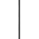 zeyu H Type Cord Adjustable Black Track Lighting Pendant, 1-Light Track Mount Light for Kitchen Island, Clear Glass Shade, Black Finish, ZSL104TP BK