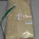 Pioggia Vinyl Tablecloth with Flannel Backing Rectangle Waterproof Oil-Proof Plastic Table Cloth Wipeable PVC Table Cover for Indoor and Outdoor (Beige, 60 x 102 Inch)