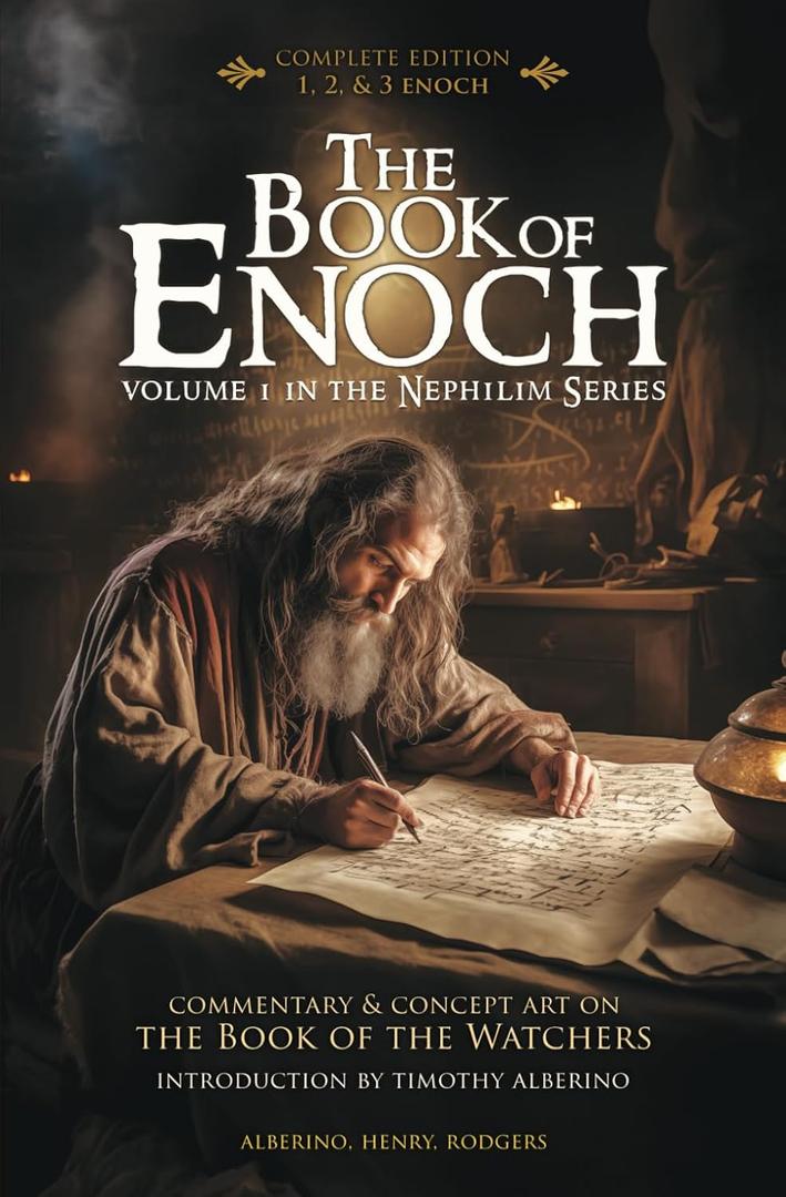 The Book of Enoch: With Commentary & Concept Art on the Book of the Watchers (Complete Edition, includes 1, 2, & 3 Enoch)