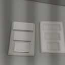 3 Pcs Crystal Tealight Candle Holders, Crystal Candle Holders, Table Crystals for Decoration, Square Candlestick Holders for Wedding Dining Living Room Centerpiece Decorations (Clear)