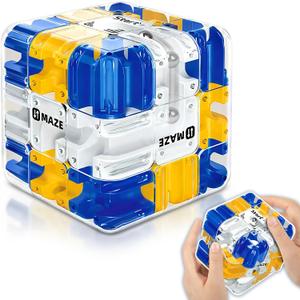 3D Maze Cube Puzzle Brain Teaser Game for Kids & Adults, Educational Sensory Fidget Toy for Teens, Birthday Gift