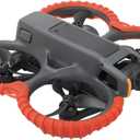 Avata 2 Propeller Guard Protector, Anti-Collision Prop Bumper Silicone Protective Cover Ring for DJI Avata 2 Accessories (Red)