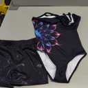 JiAmy Gymnastics Leotards for Girls with Cross Back Sparkly Dance Unitards with Shorts Biketards Outfit for 8-9 Years (Black)