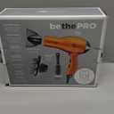 INFINITIPRO by CONAIR Hair Dryer with Diffuser | Salon Performance AC Motor Blow Dryer | Includes Diffuser, Concentrator and Bonus Blow-Out Brush | Orange 