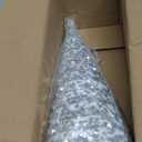 6 Pcs 12" 10" 6" Christmas Velvet Cone Tree Decoration White Silver Glitter Christmas Table Decor Xmas Snowy Farmhouse Trees Tiered Tray Ornament for Home Holiday Tabletop Tree Centerpiece Decor