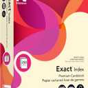 Neenah Exact Index Cardstock, 8.5" x 11", 110 lb/199 gsm, Ivory, 250 Sheets (48588)