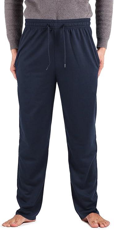 Men's Jogger Sweatpants Workout Lounge Casual Jogger Sweat Pants with Pockets, Size: 2XL