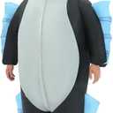 Inflatable Costume,Anglerfish Inflatable Costume for Adult,Funny Halloween Blow up Costumes for Men& Women