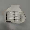 4 Pack Cat Water Fountain Filters with 4 Sponges, Pet Replacement Filters for 67oz/2L Pet Drinking Fountain Dog Water Dispenser