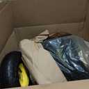 (4 Pack) AR-PRO 4.10/3.50-4" All Purpose Utility Air Tires and yellow Wheel - with 10" Inner Tube, 5/8" Axle Bore Hole, 2.2" Offset Hub and Double Sealed Bearings for Hand Trucks and Gorilla Cart