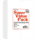 Super Value Card/Envelope Pack 4x5 50 pcs Pack Of 5