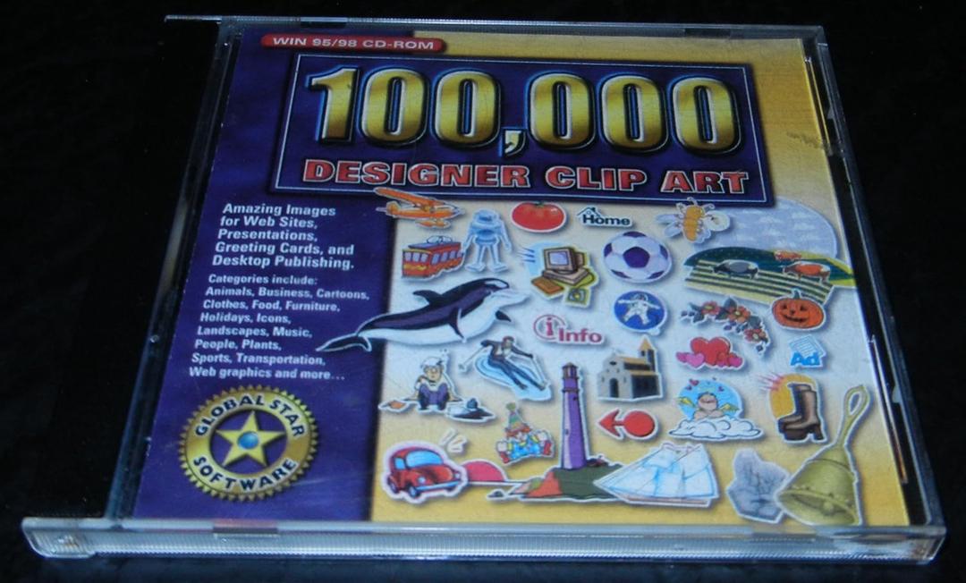 100,000 Designer Clip Art
