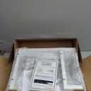 2-Drawer File Cabinet, Filing Cabinet with 2-Tier Printer Shelves, Office Cabinets with Side Bag&File Drawer for A4/Letter Size, Printer Stand with Storage for Home Office, White, 16.5" W