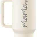 Mama Gifts - First Mothers Day Gifts for New Mom Gifts for Mom To Be, First Time Moms, Pregnant Moms, Expecting Mommy - New Mom Essentials - 40oz Travel Cup Insulated Tumbler with Lid & Straw