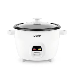 AROMA 20-Cup (Cooked) One-Touch Rice Cooker and Food Steamer with Auto-Warm | 10 cups uncooked, 20 cups cooked (ARC-390NGP)