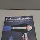 JOHN Professional Hair Blow Dryer, Fast Drying Powerful 2200W, Ionic for No Damage to Hair, Blast Turbo 6900, Black