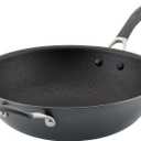 Circulon A1 Series with ScratchDefense Technology Nonstick Induction Stir Fry Pan, 13.25 Inch, Graphite