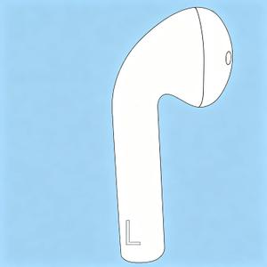 Single Earbuds Pods 2 A2031 Replacement Left Earbud Only, Bluetooth Wireless Single Ear Replacement, Compatible with Pods 2nd Generation, L A2031