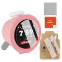Pack of 4, EAZUSE HD Films for Nintendo Sound Clock Alarmo, Transparent HD Clear Screen Protector Compatible with Nintendo Alarmo 2 Pack, High Definition Anti-Scratching Anti-Fingerprint