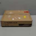 SUPERJARE Nightstand with Charging Station, Bed Side Table with Adjustable Fabric Drawer, Night Stand for Bedroom, 3-Tier Storage End Table, for Living Room, Oak (M (11.8"D x 15.7"W x 23.4"H))