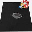 AiBOB Garage Floor Mat, 60 X 72 inches, Oil Spill Mat Under Car, Waterproof Backing Absorbent Pad Protects Floor, Durable, Reusable, Black