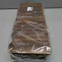 2 PCS Wooden Garden Edging Border 5.9 X 47.2 Inch Flexible Landscape Border Edging Garden Wooden Fence Decorative Border for Gardens Lawn Yard Patio Balconies Courtyards Planting Fences, Brown