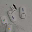 Wireless Door Alarms When Opened with Remote,Door Security Sensor Chime Window Alarm Pool Alarm Door Alarm 2 Pack