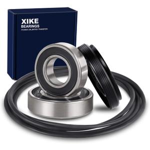 XiKe 4036ER2003A, 4036ER4001C, 4280FR4048C and 4280FR4048K Front Load Washer Tub Bearing Seal Kit Rotate Quiet and Durable, Replacement for LG and Kenmore Etc.
