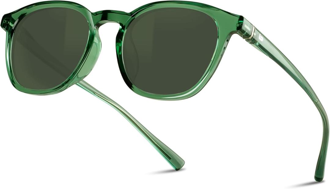 Bnus Polarized Sunglasses for Men and Women - Scratch-Resistant Corning Glass Lenses with UV Protection Sunglasses