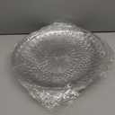 10 Pack Clear Plates 14" Clear Plastic Plates, Serving Platter Perfect for Wedding, Party, for Valentine Party Food Cake Cookie Fruits Birthday Wedding Supplies