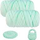 Chunky Yarn for Arm Knitting, guofa 4.4LBS Soft Fleece Yarn for Throw Blanket Pillow, Hand Knitting Bag, Cat Bed and DIY Home Decorations