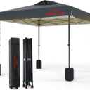 12x12 Pop Up Canopy, Easy Up Canopy Tent, Grey