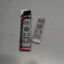 GE 4-Device Universal Remote Control, Designer Series, Brushed Nickel/Silver, 33709