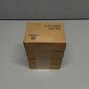 4 x Vitalizart Camel Velvet Ribbon Set 3/8"" x 15 Yd Wooden Spool Fabric Trim 3 Rolls * 5 Yd for Christmas Wreath Decoration Handmade Craft Ornaments Gift Wrapping & Bow Making