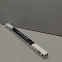 rabbitgoo Window Privacy Film, Frosted Glass Window Clings, Static Cling UV Heat Blocking Door Stickers for Home Bathroom, Removable Indoor Decal Coverings Day and Night, Pure, 23.6 x 78.7 Inches