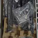 HOME VISION Ultra-Large TV Mount Bracket for 32-90 Inch TVs, Supports up to 132lbs with Sliding Design, Heavy Duty TV Wall Mount for up to 24" Studs with Swivel, Tilt, Max VESA 600x400mm, HVX601