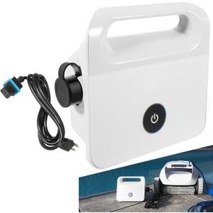 99956034 Assy Power Supply with 5898412LF Black Power Cord Replacement Parts Fit for Dolphin Active 10, Echo, Encore, Escape, E10, S50, Solo, T15, Premium 10, Premium 20 Robotic Pool Cleaners Vacuum