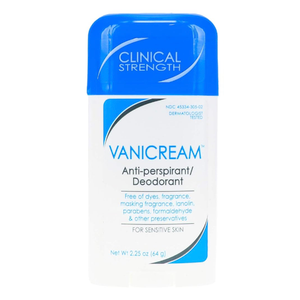 Vanicream AntiPerspirant Deodorant for Sensitive Skin  2.25 oz  ClinicalStrength Deodorant with 24Hour Protection  Unscented
