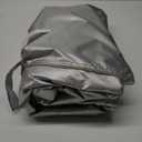 Amazon Basics Silver Weatherproof Car Cover - 150D Oxford, Sedans up to 160"