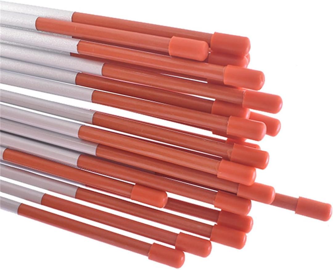 72" Driveway Markers, Snow Stakes, Plow Stakes, Orange Reflective Fiberglass 6FT 5/16-Inch Dia Pack of 25