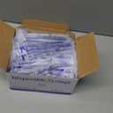 100 Pack 1ml 25 Gauge 1 inch Disposable Syringes with Needle 1cc Luer Slip Syringe for Scientific Lab Use, Individually Wrapped