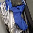 Yaheetech 10x17ft Pop Up Canopy with Awnings, Outdoor Canopy Tent, Heavy Duty Instant Beach Sun Shelter with Adjustable Dual Half Awnings & Wheeled Carry Bag, 4 Sandbags, One-Handed Set-up, Blue